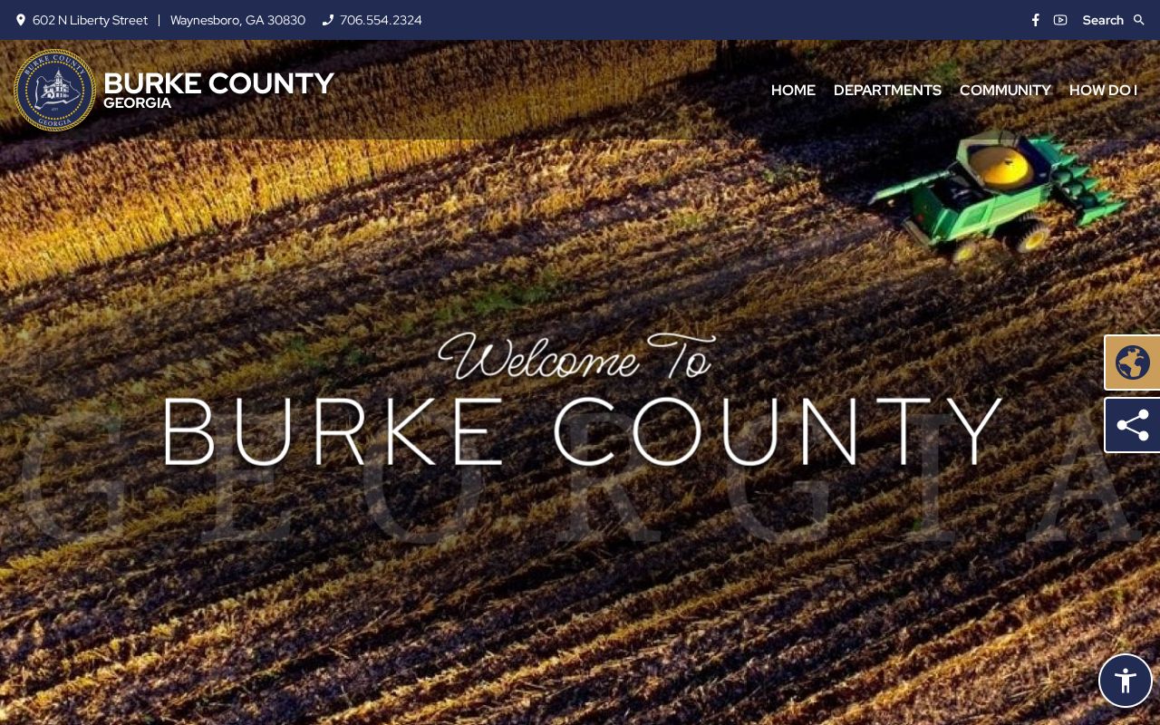 Official Burke County government homepage